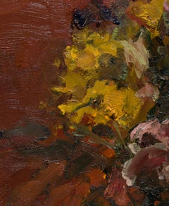 "Still Life with Flowers XI" (2019) Still-Life Floral, Oil Painting on Linen