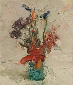 "Nature morte aux fleurs XXXIX" (2020) Nature morte aux fleurs, peinture à l'huile