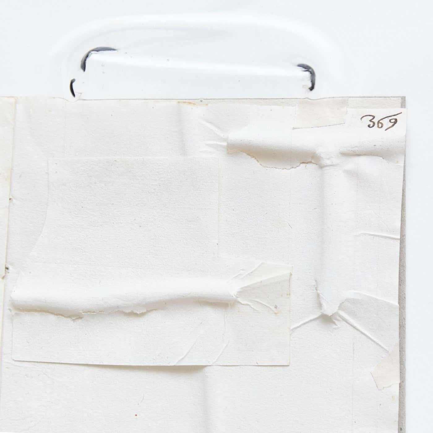Jordi Alcaraz œuvre d'art contemporain abstrait minimaliste blanc, 2019. en vente 1
