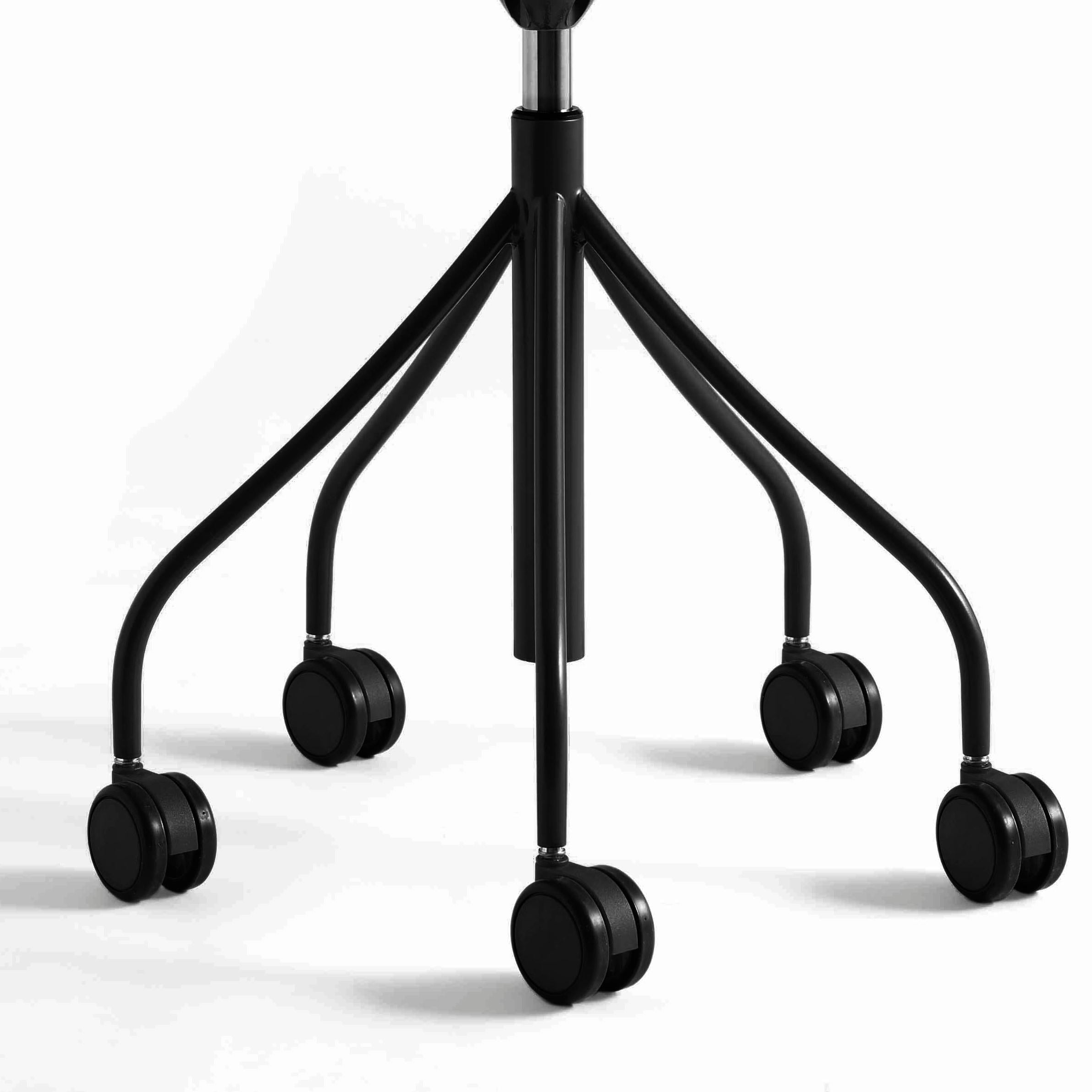 Modern Jordi Badía, Otto Canalda, Black Binaria Stool by BD Barcelona For Sale