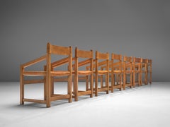 Jordi Casablanca Muntañola Set of Eight 'S5' Dining Chairs