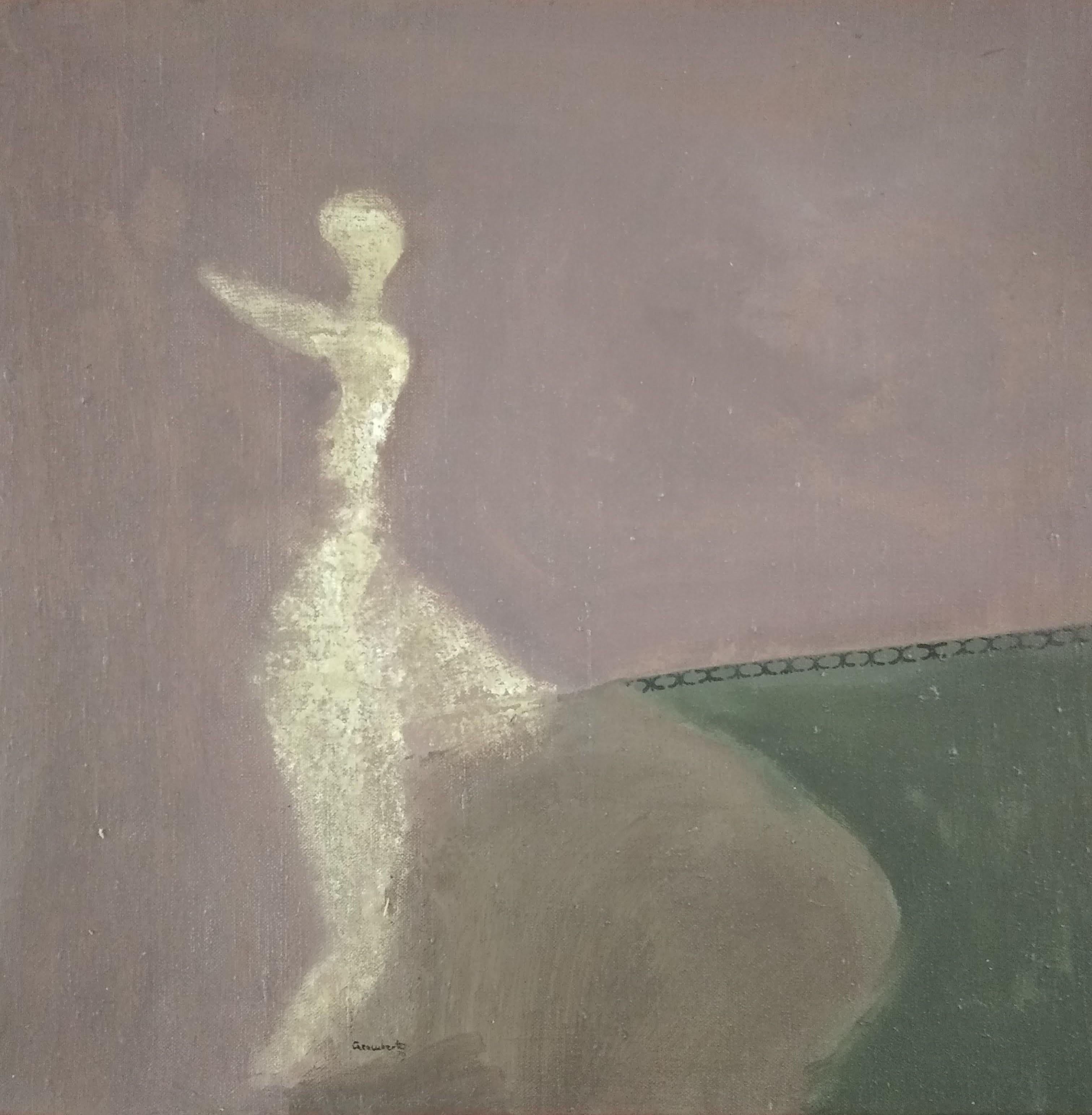 Figurative Painting di Jordi Casacuberta  - Pose