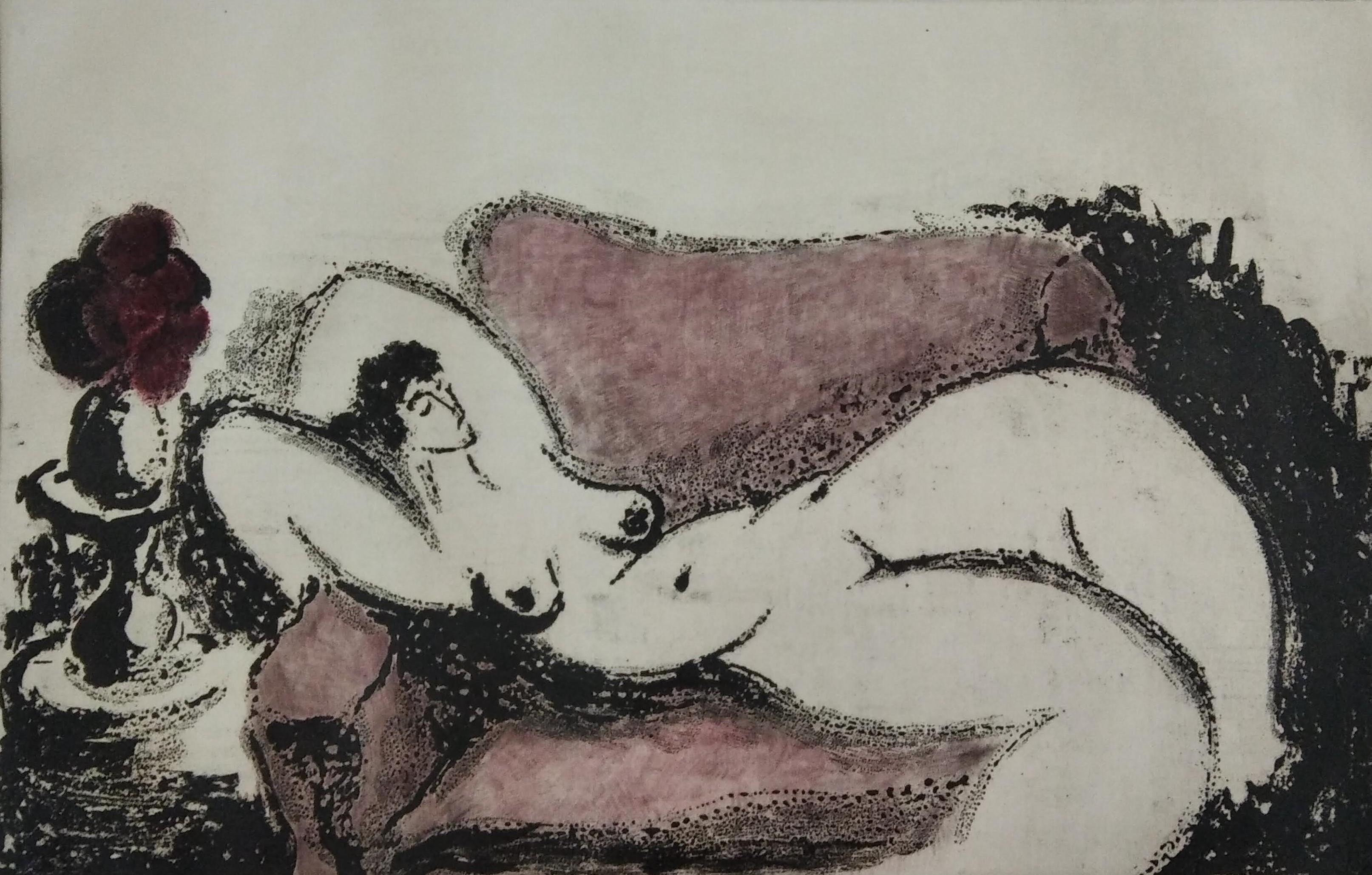 Nude Painting di Jordi Casacuberta  - Senza titolo