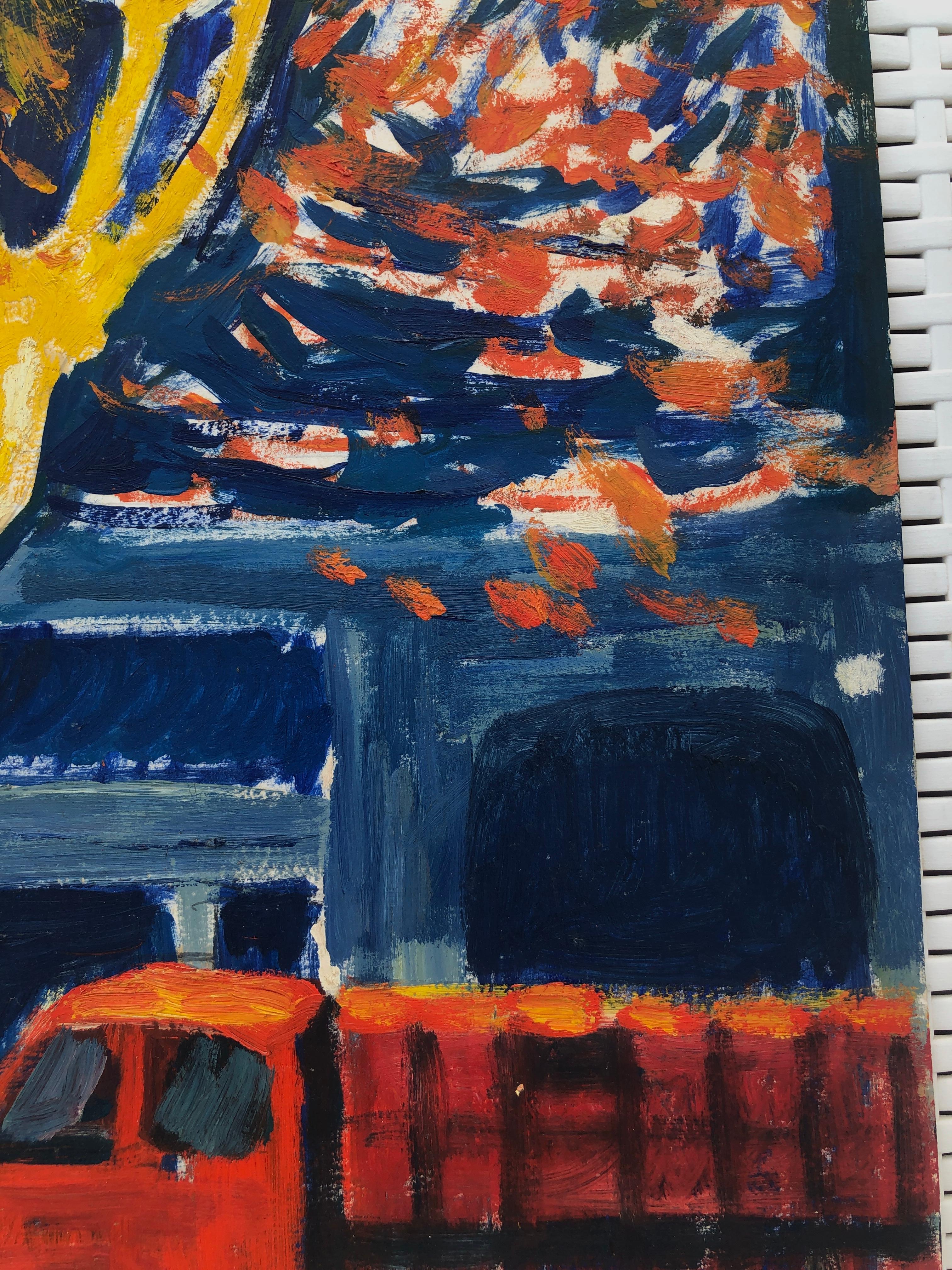 Jordi Curos - Vue de Barcelone - Huile sur carton
Dimensions de l'huile 55x46 cm.
Sans cadre.

Jordi Curós Ventura (Olot, Gérone, 4 mars 1930) est un peintre espagnol.

Il s'est formé à l'école des arts et métiers d'Olot, un centre de grande
