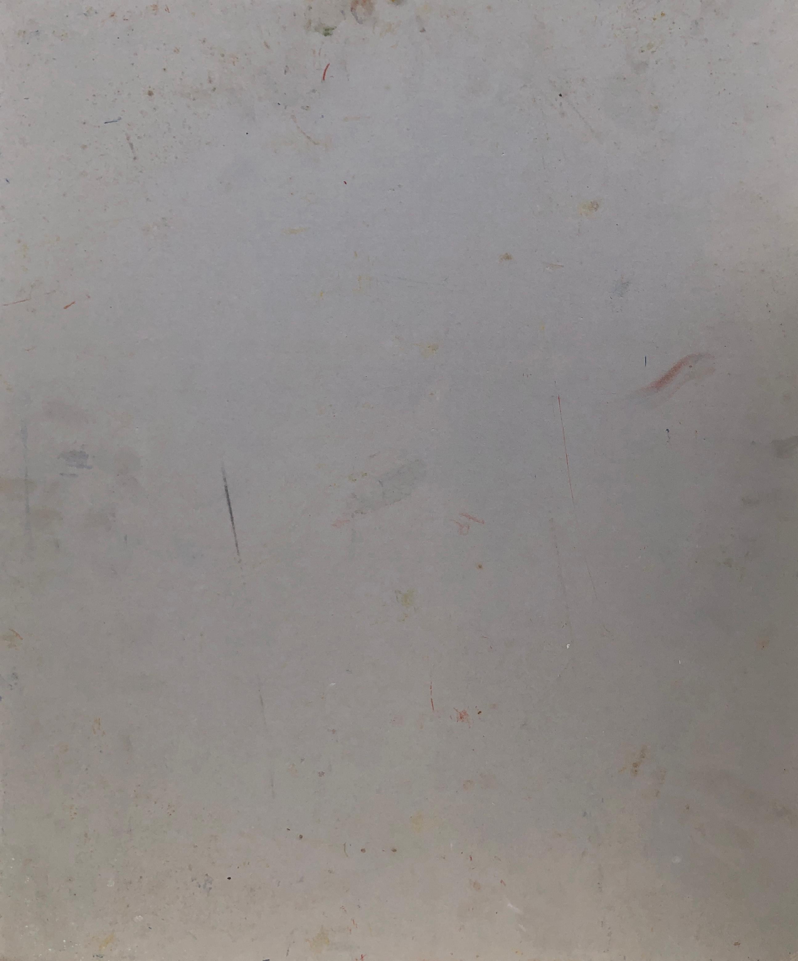 Barcelona, Espagne, peinture à l'huile sur carton, paysage urbain européen en vente 3