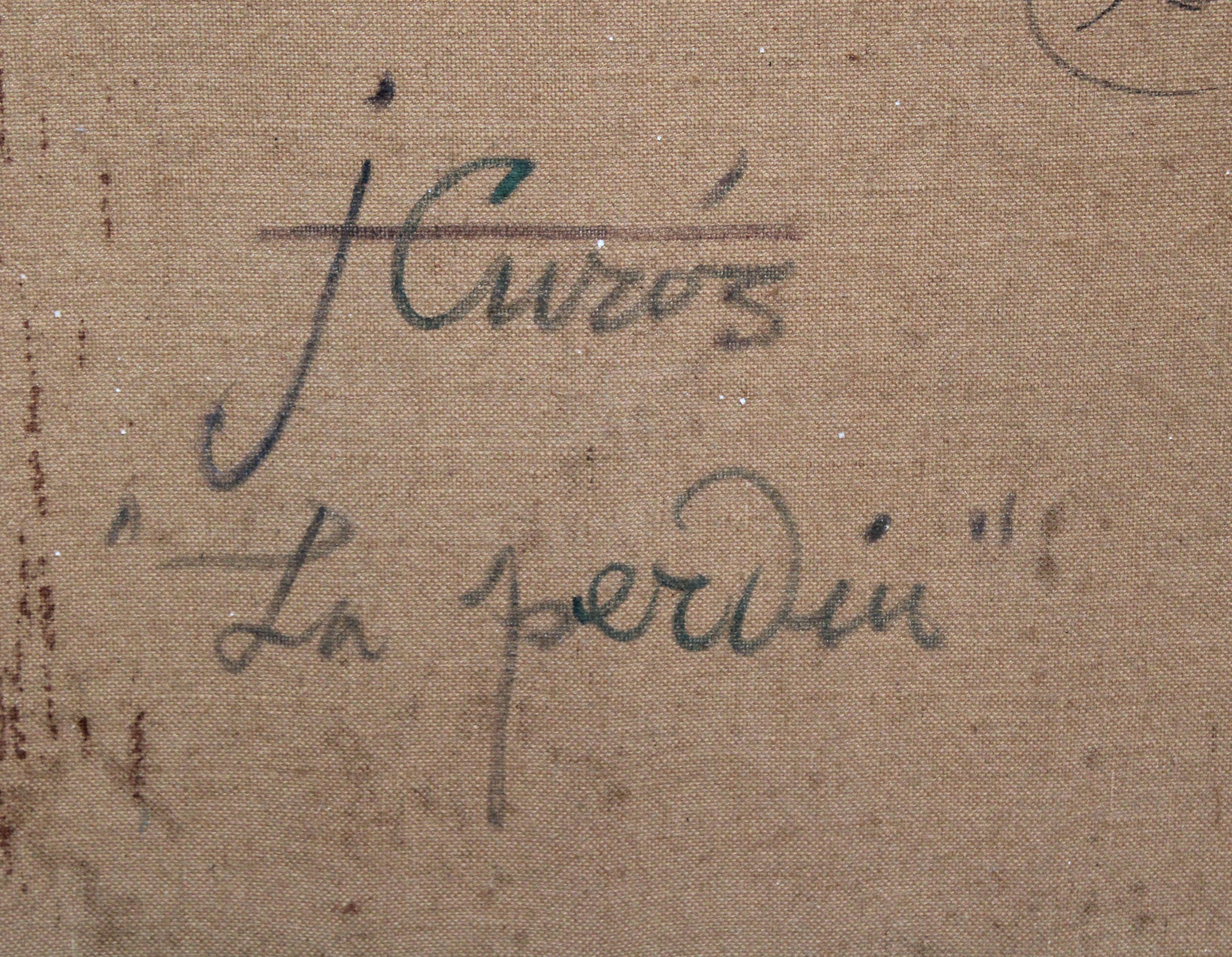 Óleo sobre tela - Bodegón firmado y titulado im Angebot 6