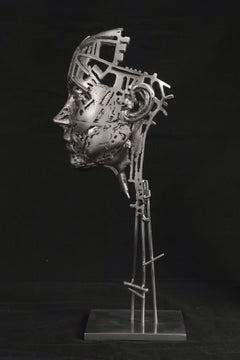 Irene - 21st Century, Contemporary, Figurative Sculpture, Steel, Portrait