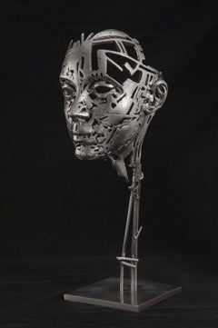 Irene - 21st Century, Contemporary, Figurative Sculpture, Steel, Portrait
