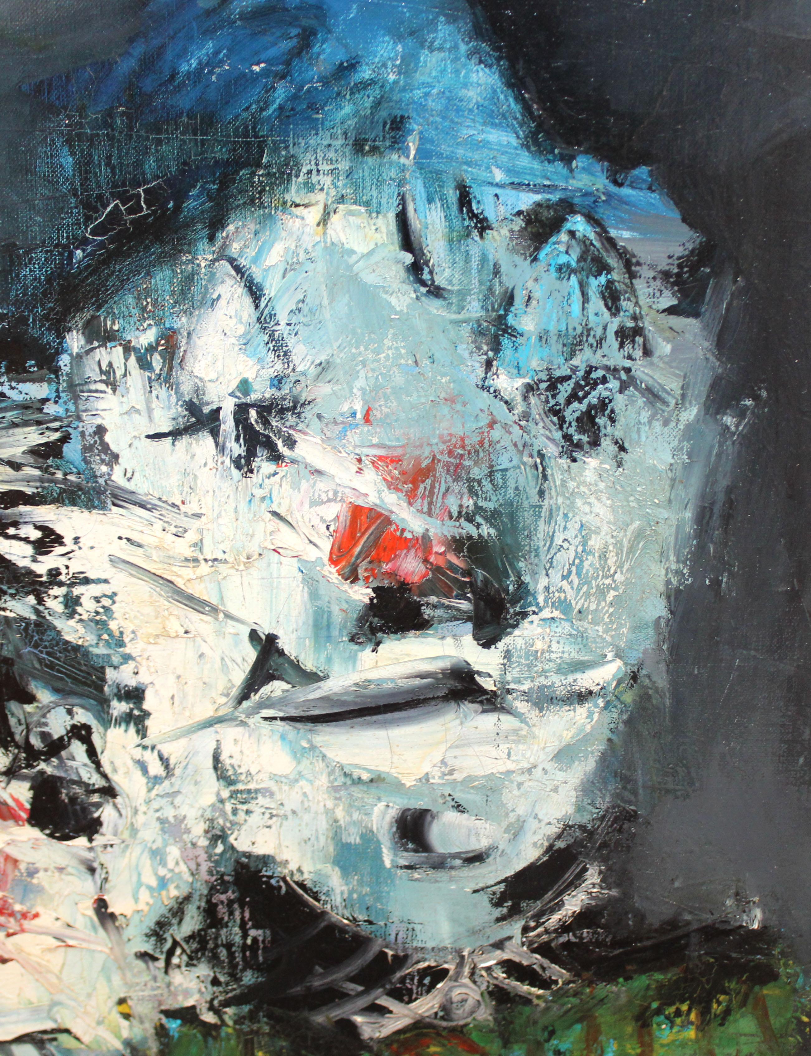 La obra va firmada por el artista en la parte inferior (Jordi)

Erhaltungszustand im üblichen Sinne, annehmbar

Se presenta tal cual sin enmarcar la obra

Maße des Werks: 54 x 81