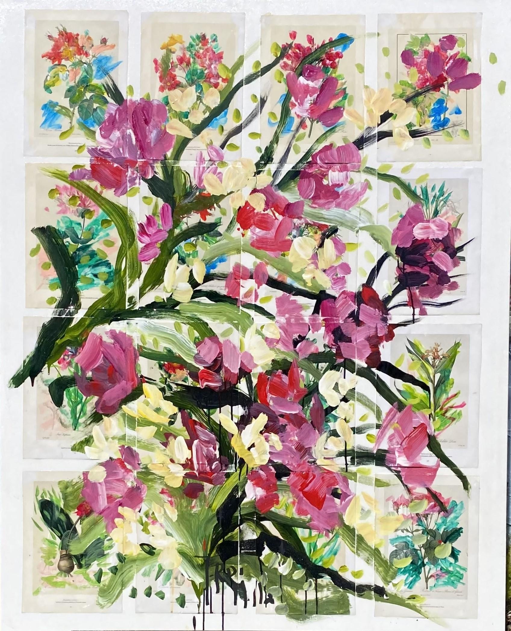 Buch der Blumen 2 (klein)  – Mixed Media Art von Jordi Mollà