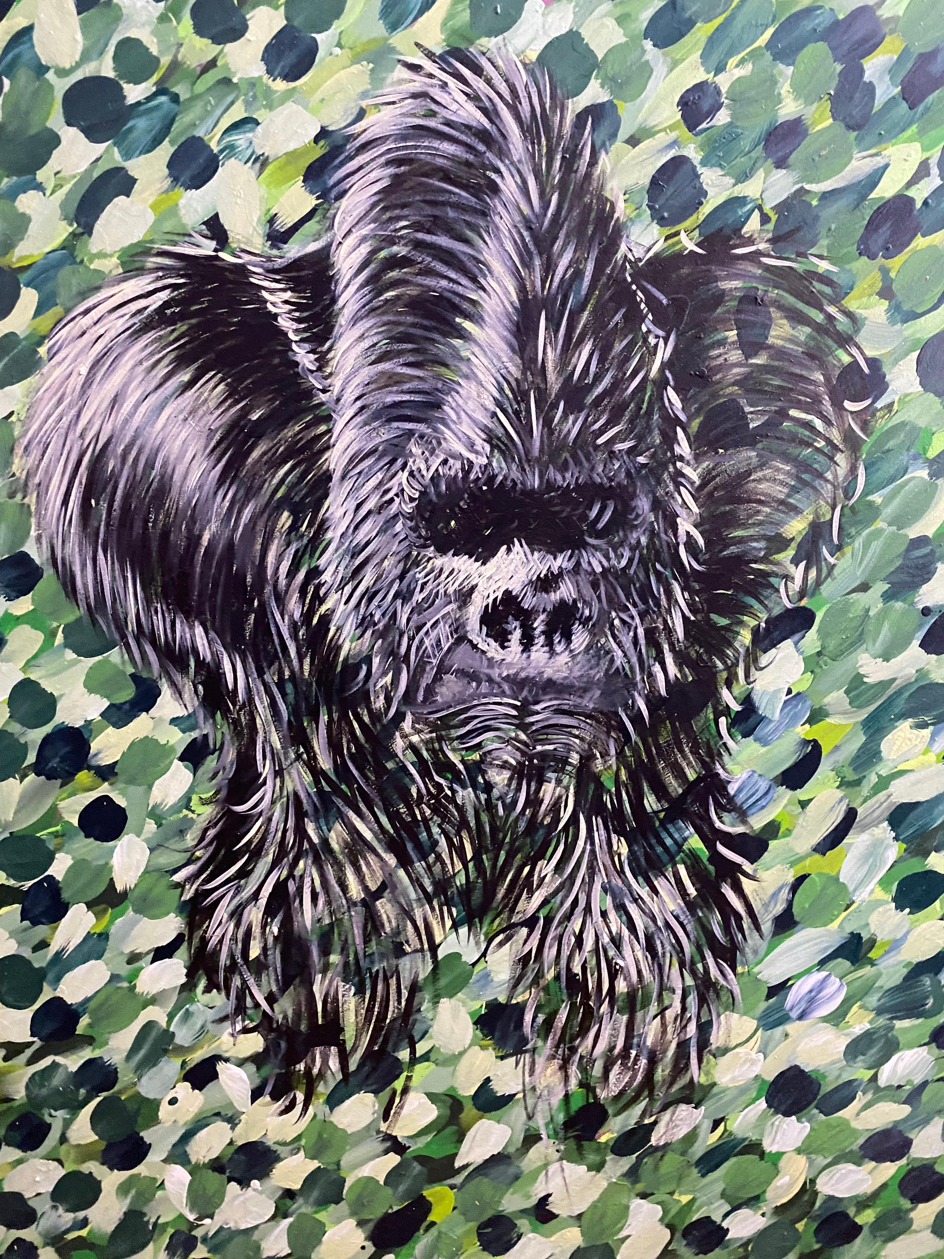 Jordi Mollà Animal Painting - Gorilla II