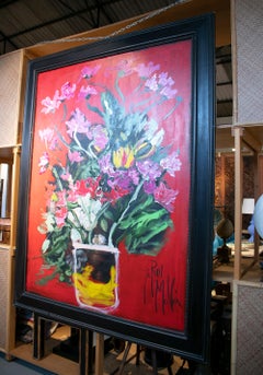 Jordi Mollá, 2021 "Flower Power" Marbella Series Oil Painting