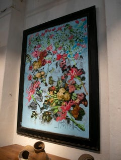 Jordi Mollá, 2021 "Flower Power" Marbella Series Oil Painting