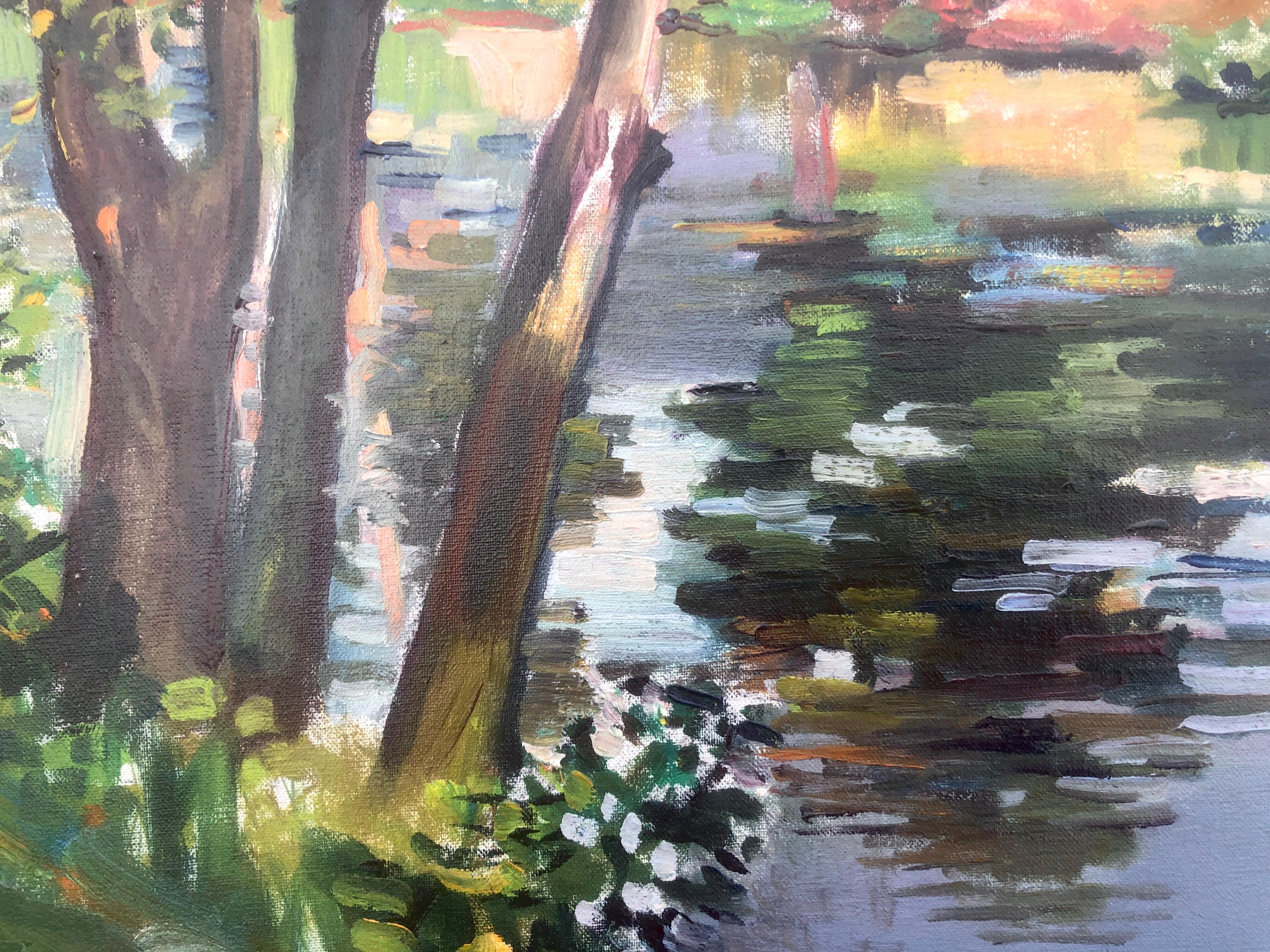 Jordi Nuñez Segura (1938) - Paesaggio con fiume - Olio su tela

Misure dell'olio 54x65 cm.

Senza cornice.