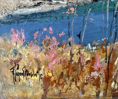 Mediterranean Coastal Landscape near Cadaqués Port Lligat Costa Brava Oil Spain