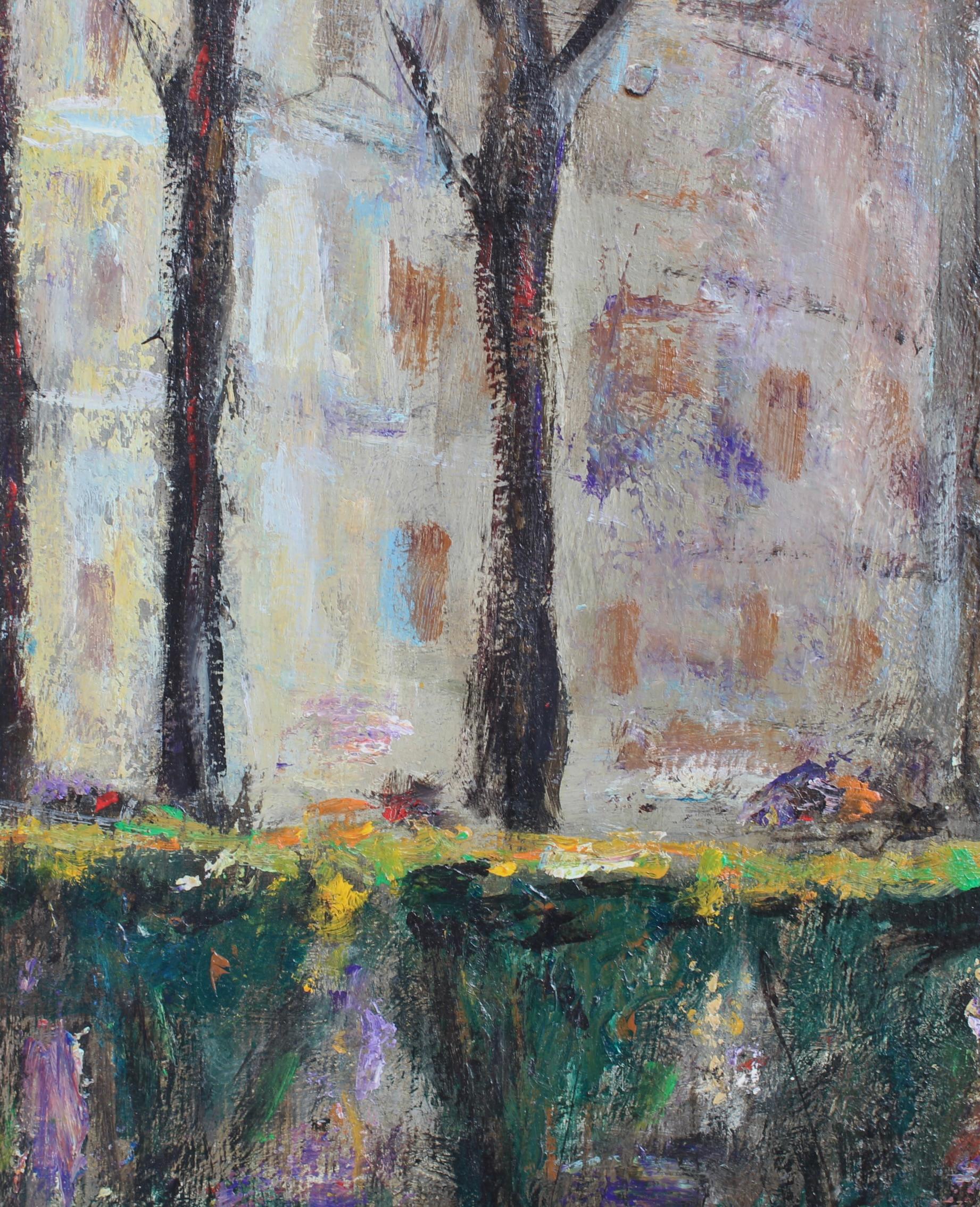 'Le Banc Public à Paris' by Jordi Roca (circa 1980s) For Sale 14