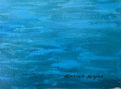 Mediterranean Coastal Landscape Oil Painting, Costa Brava Begur Seascape Spain