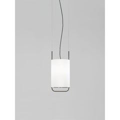Jordi Veciana Alistair T Suspension Lamp, Steel & Glass, Mid-Century