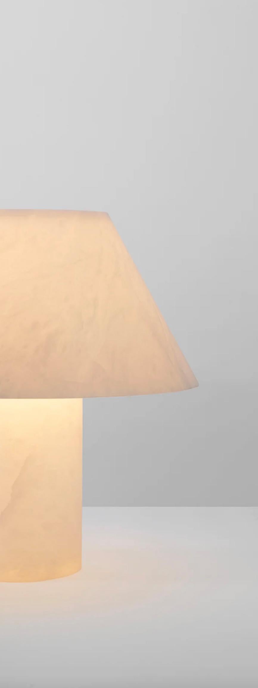 Alabaster Jordi Veciana Petra M Gr Table Lamp For Parachilna For Sale