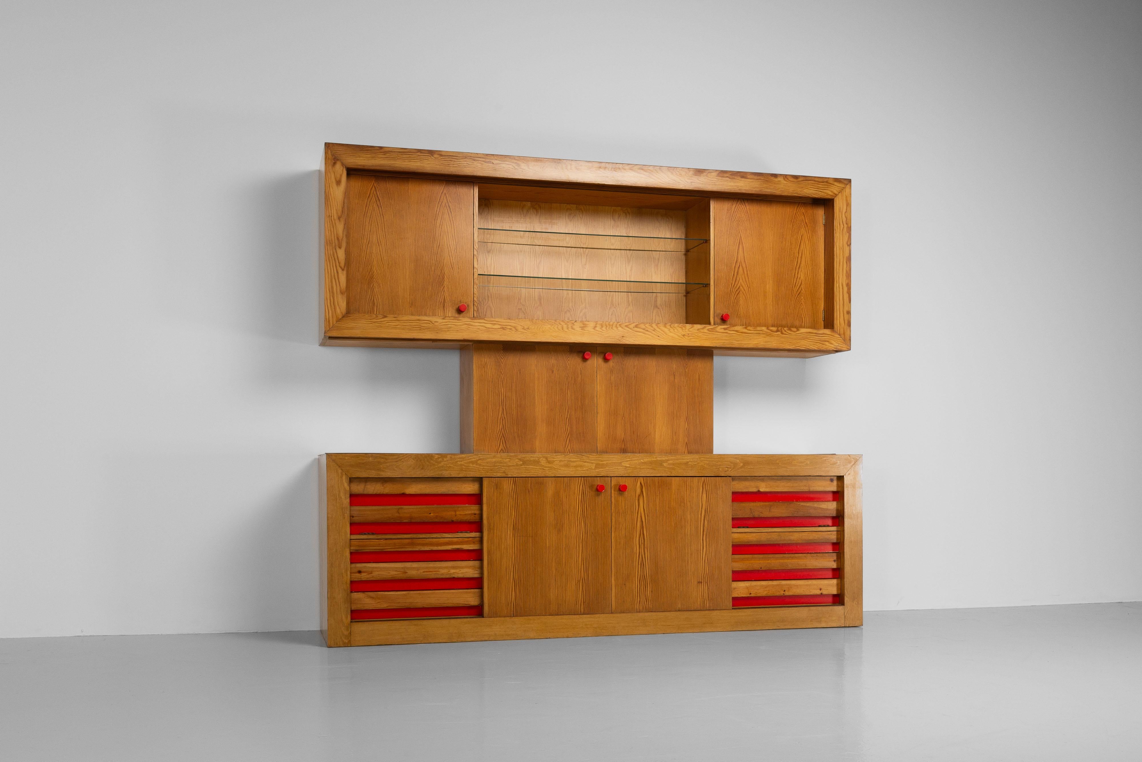 Mid-Century Modern Jordi Vilanova i Bosch large cabinet Spain 1970 For Sale