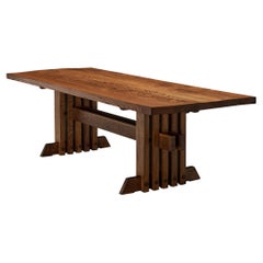 Jordi Vilanova I Bosch Rare Dining Table in Oak 