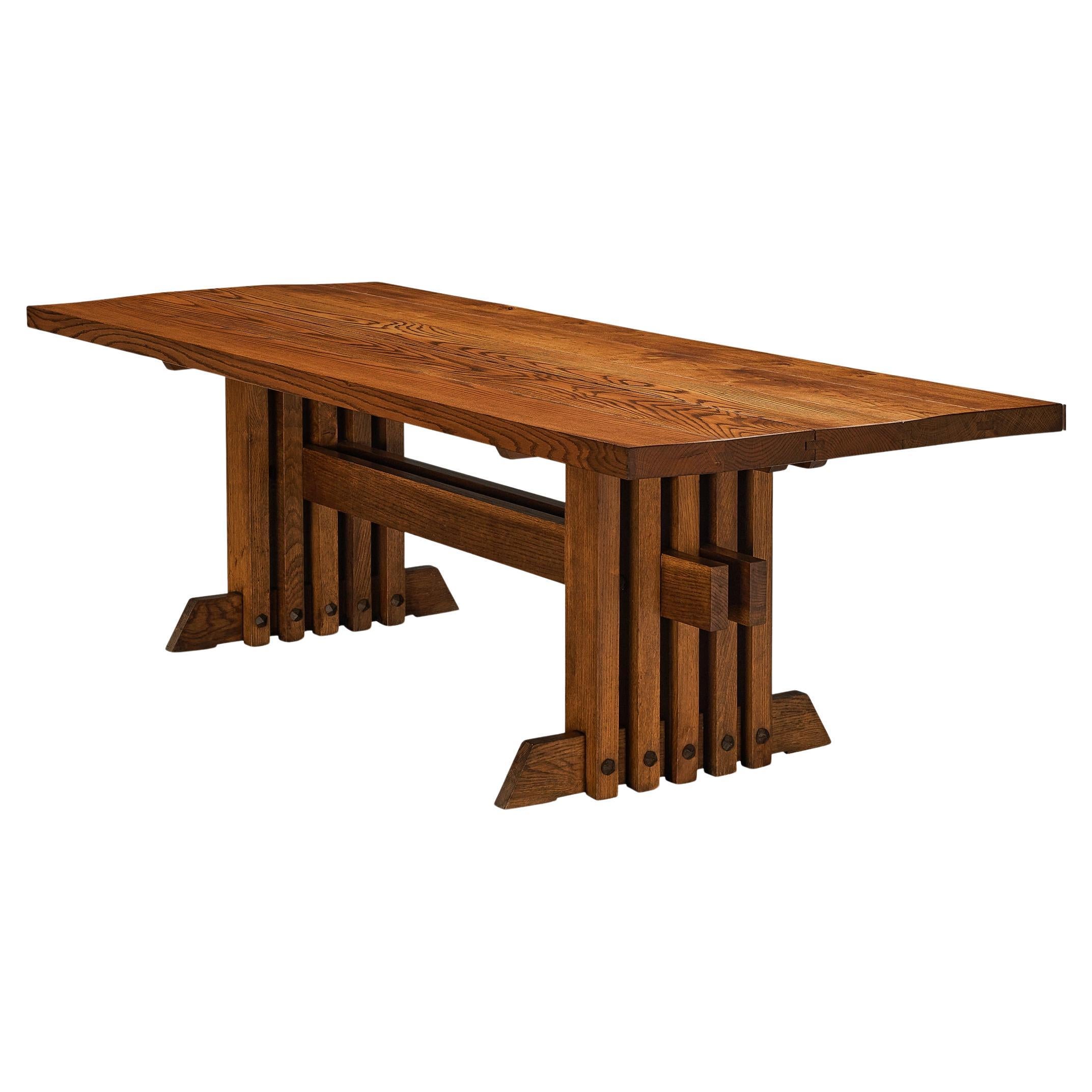 Jordi Vilanova I Bosch Rare Dining Table in Oak