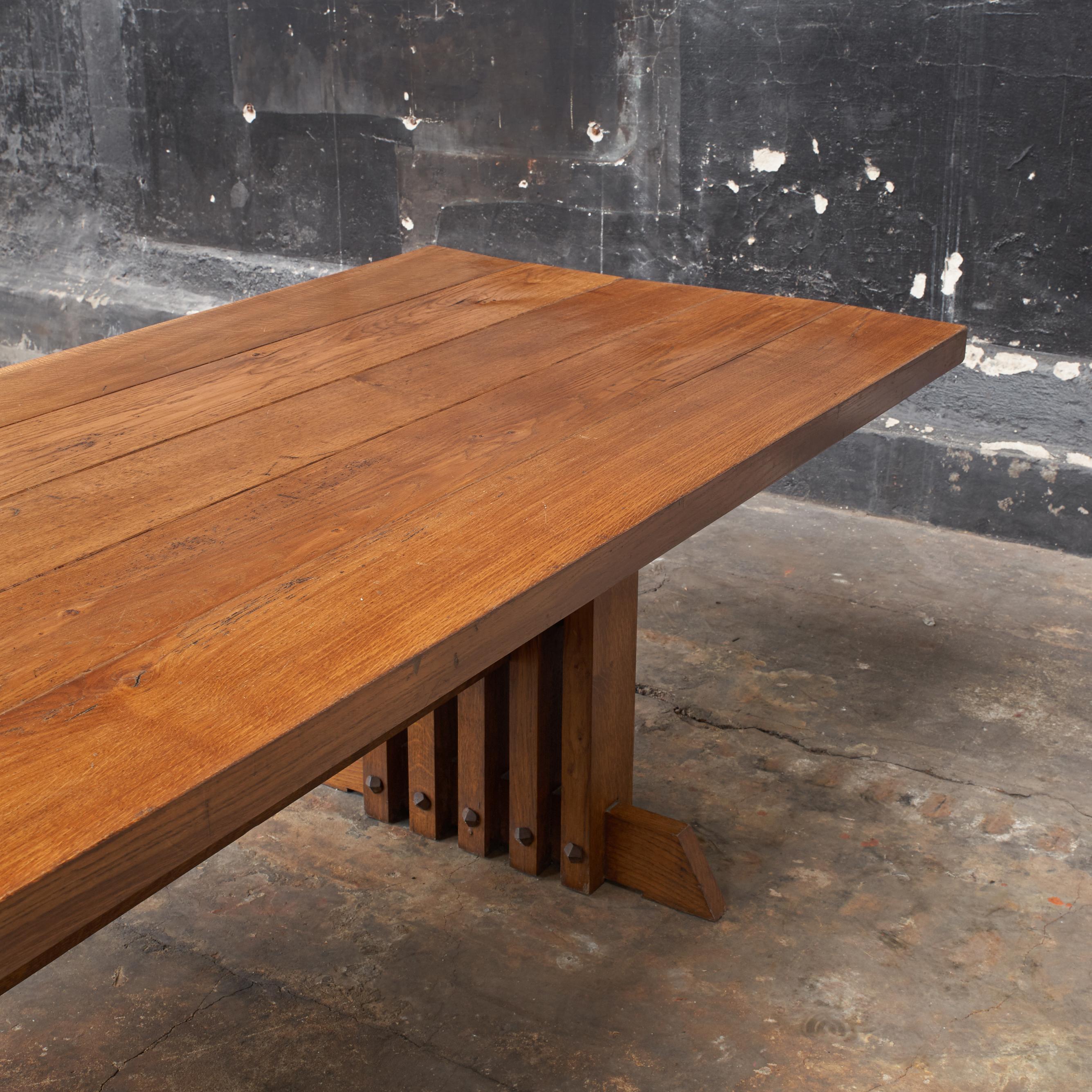 Jordi Vilanova I Bosch Rare Dining Table in Oak 7