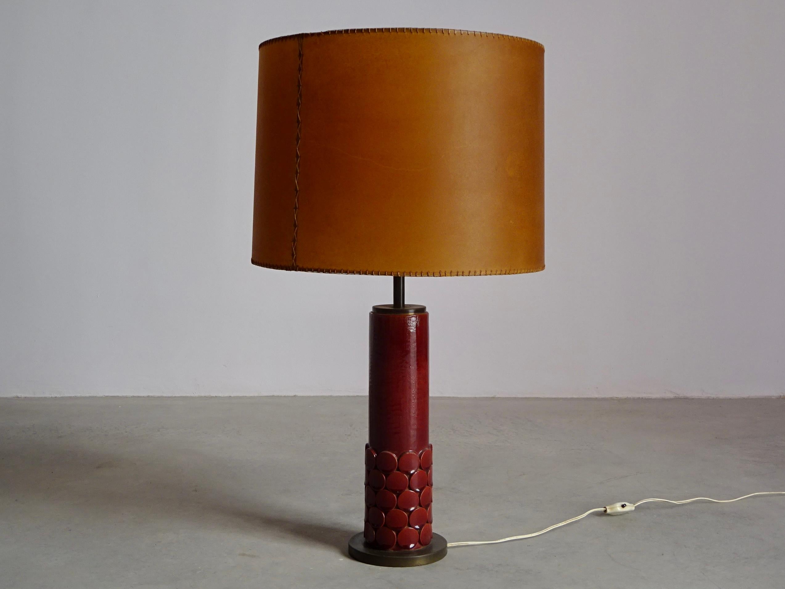 Ceramic Jordi Vilanova Table Lamp, 1973 For Sale