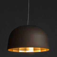 Lámpara de suspensión Jörg Boner 'Empty' Bronce y cobre satinado by Oluce