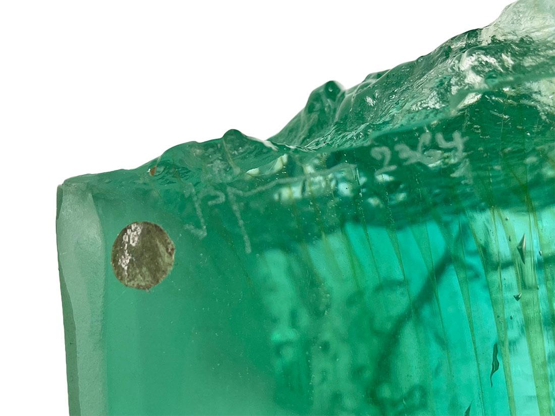 XX secolo Jörg F. Zimmermann Tedesco, Scultura dimensionale in vetro in vendita
