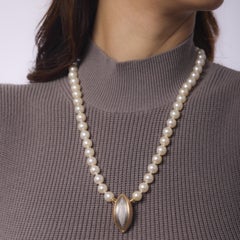 Jorg Heinz Opal-Diamant-Perle 18k Rosé- und Weißgold Mystery Sphere Collier