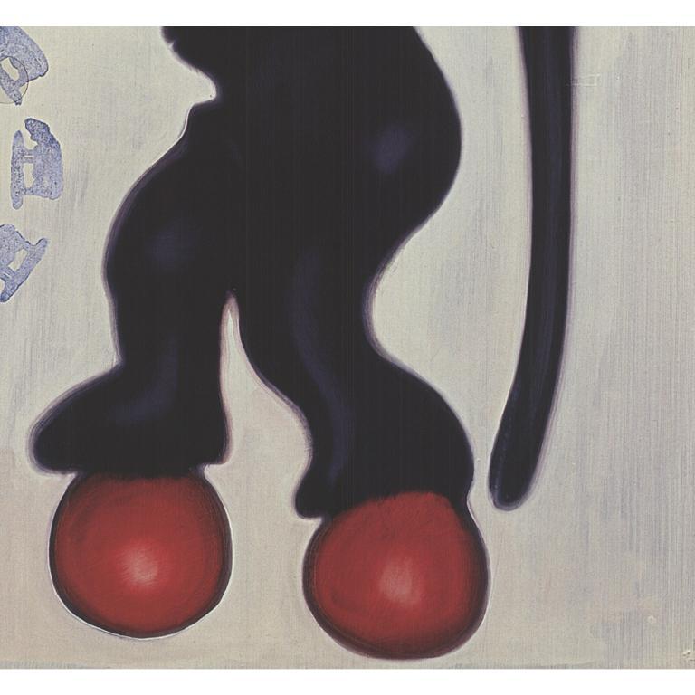 Jorg Immendorf „Ohne Titel (Hui Gui)“ 1995- Offset-Lithographie- Signiert im Angebot 3