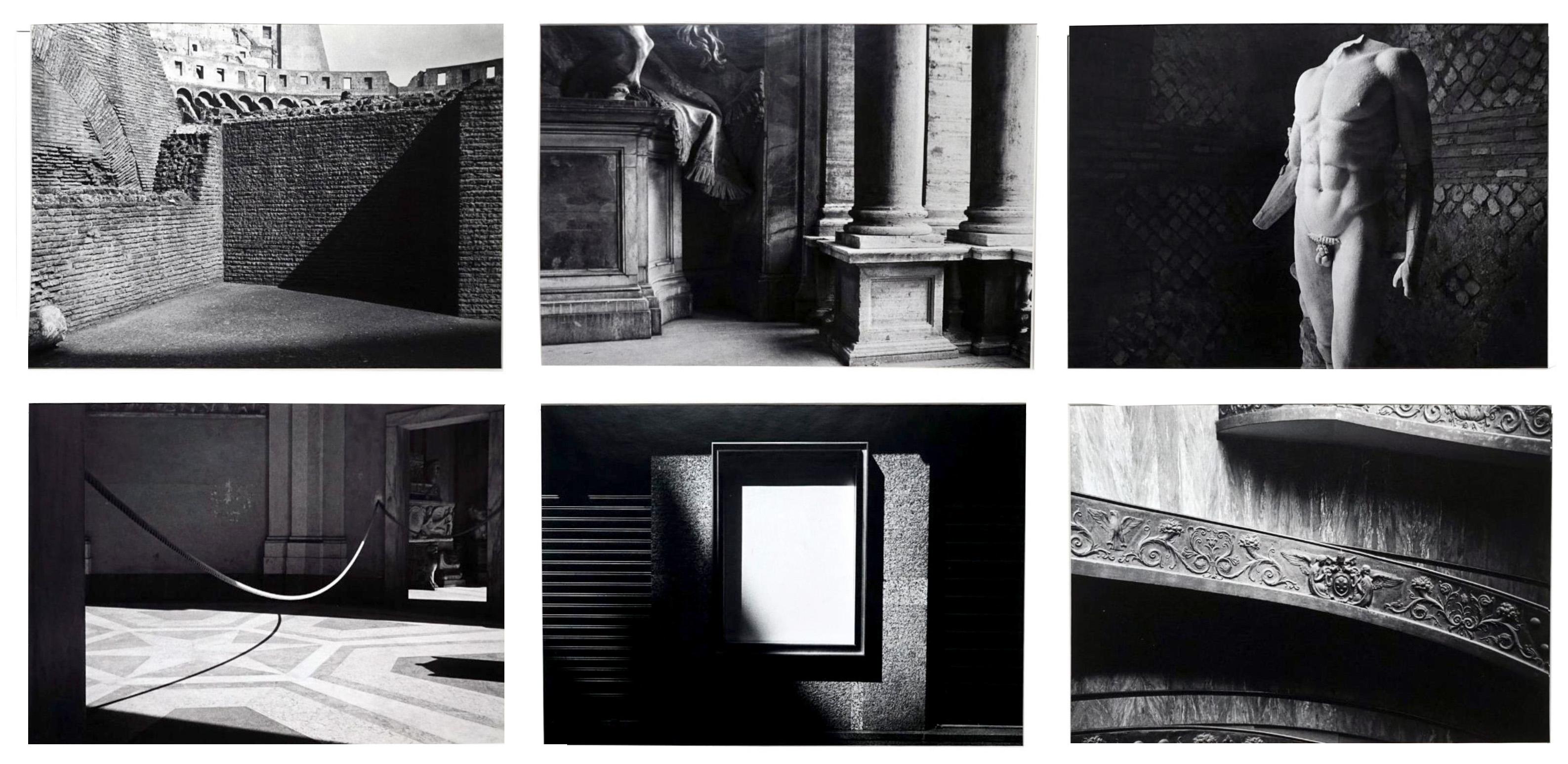 Jörg Krichbaum Abstract Photograph - Roma - Coffret Prestige # 4 - 1967, Minimalist Black and White Photography