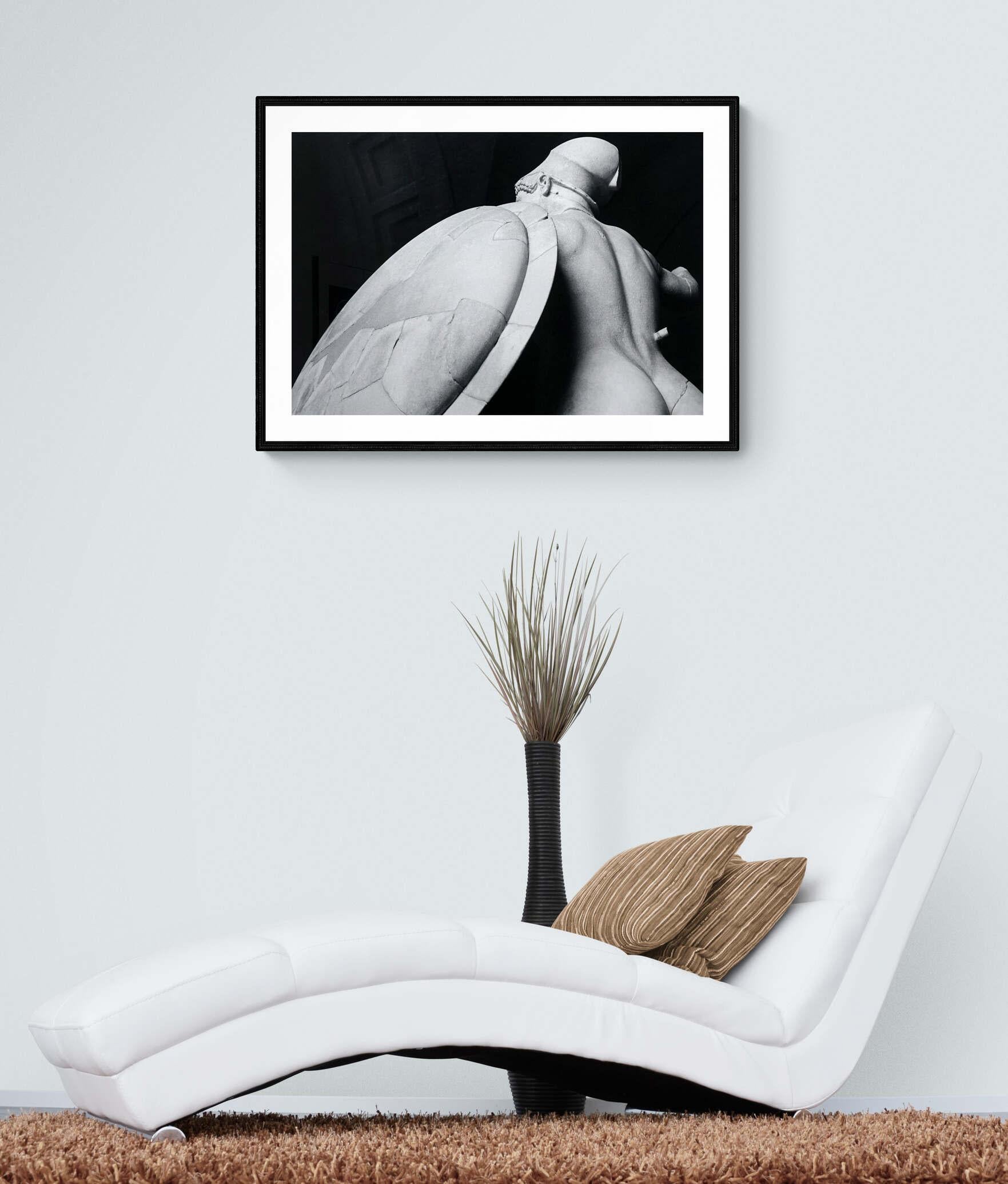 Statuario - Off-Print # 3 - 1976 - Fotografia minimalista in bianco e nero - Photograph Minimalismo di Jörg Krichbaum