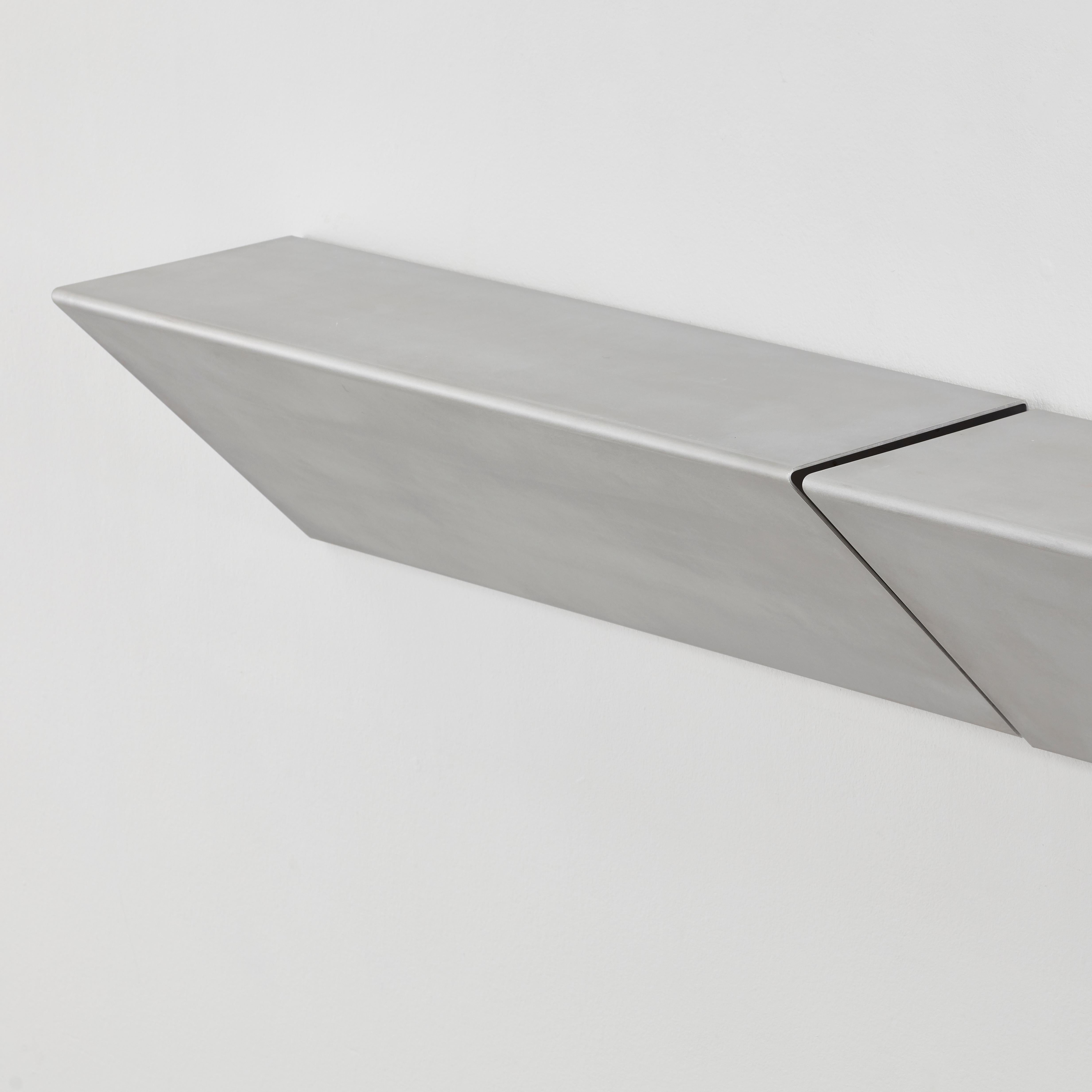 Jörg Schellmann Split Shelf Konsole für Schellmann Möbel - Deutschland, 2012 (Aluminium) im Angebot
