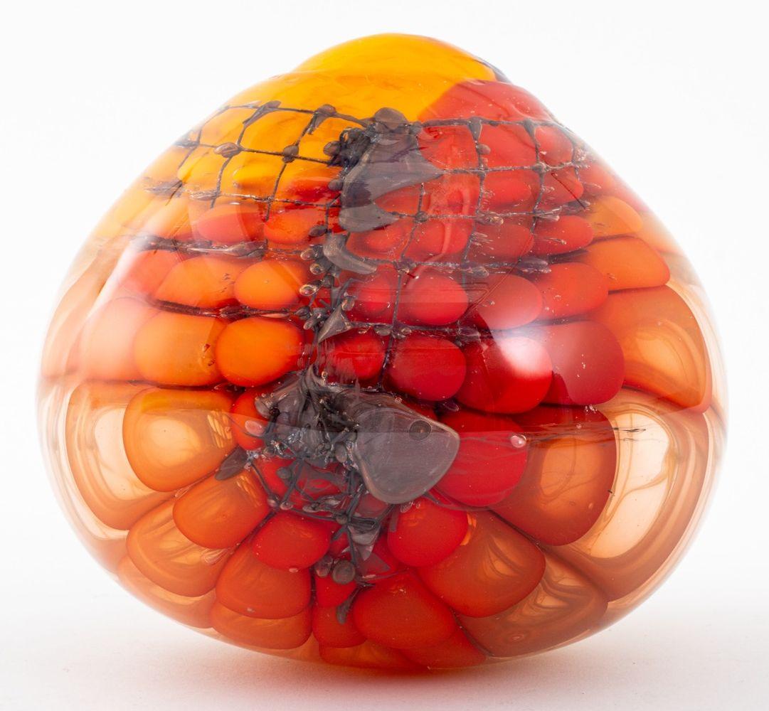 Jorg Zimmermann Studio Art Glass Sculpture (Organische Moderne) im Angebot