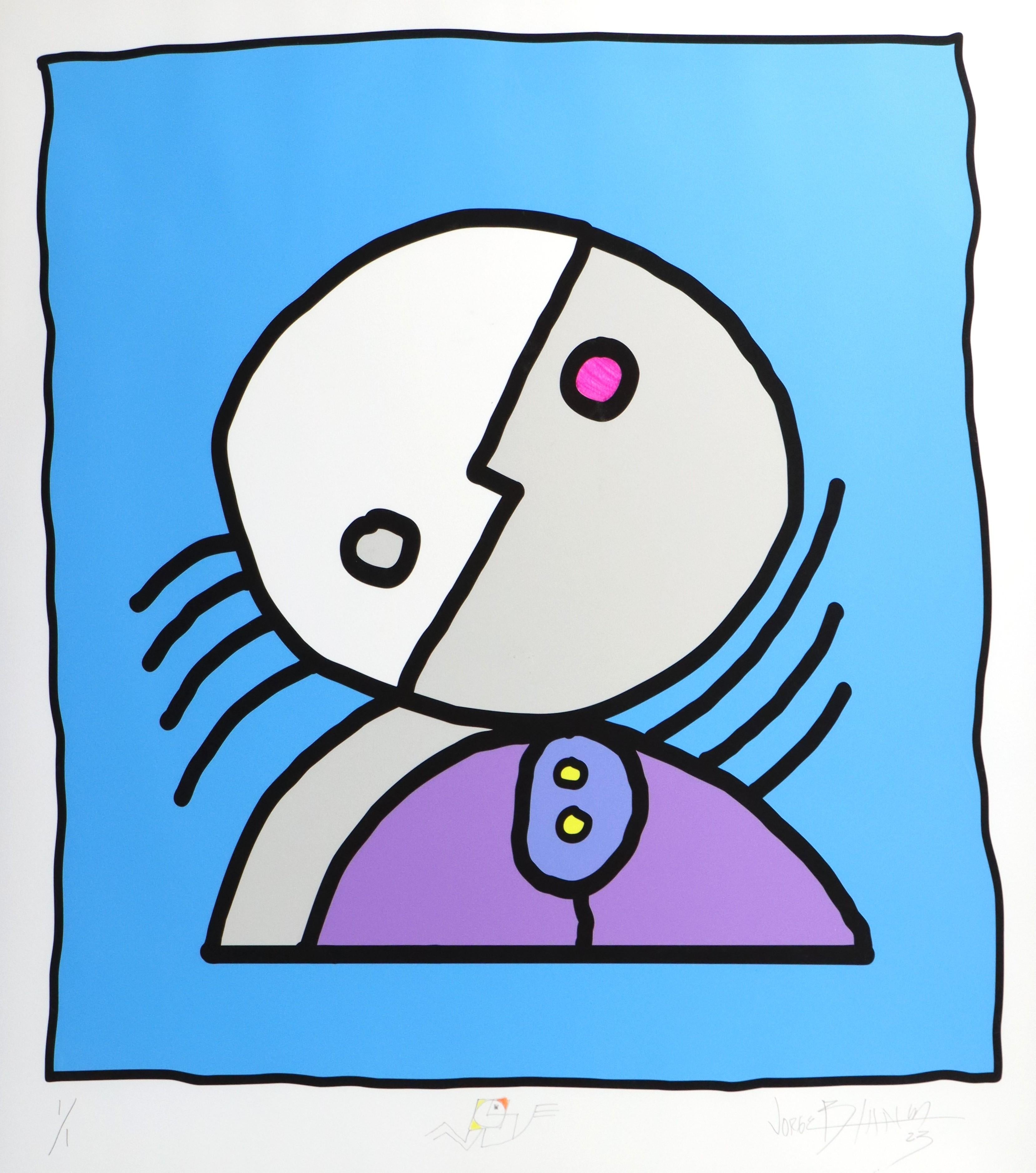 Jorge Blanco (né en 1945) Américain, techniques mixtes 