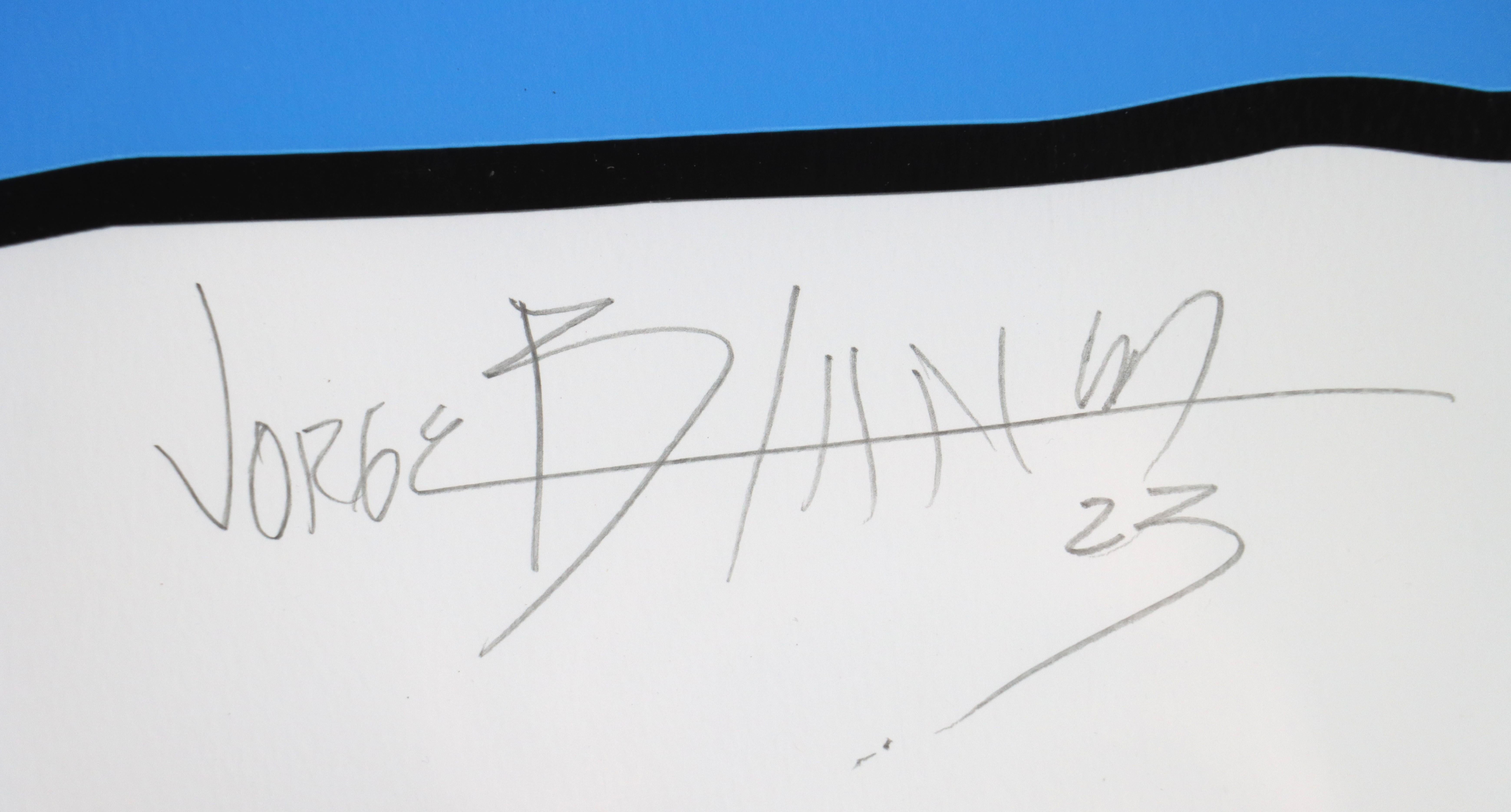 Jorge Blanco (né en 1945) Américain, techniques mixtes 