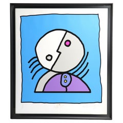 Jorge Blanco (né en 1945) Américain, techniques mixtes "Double Trouble"