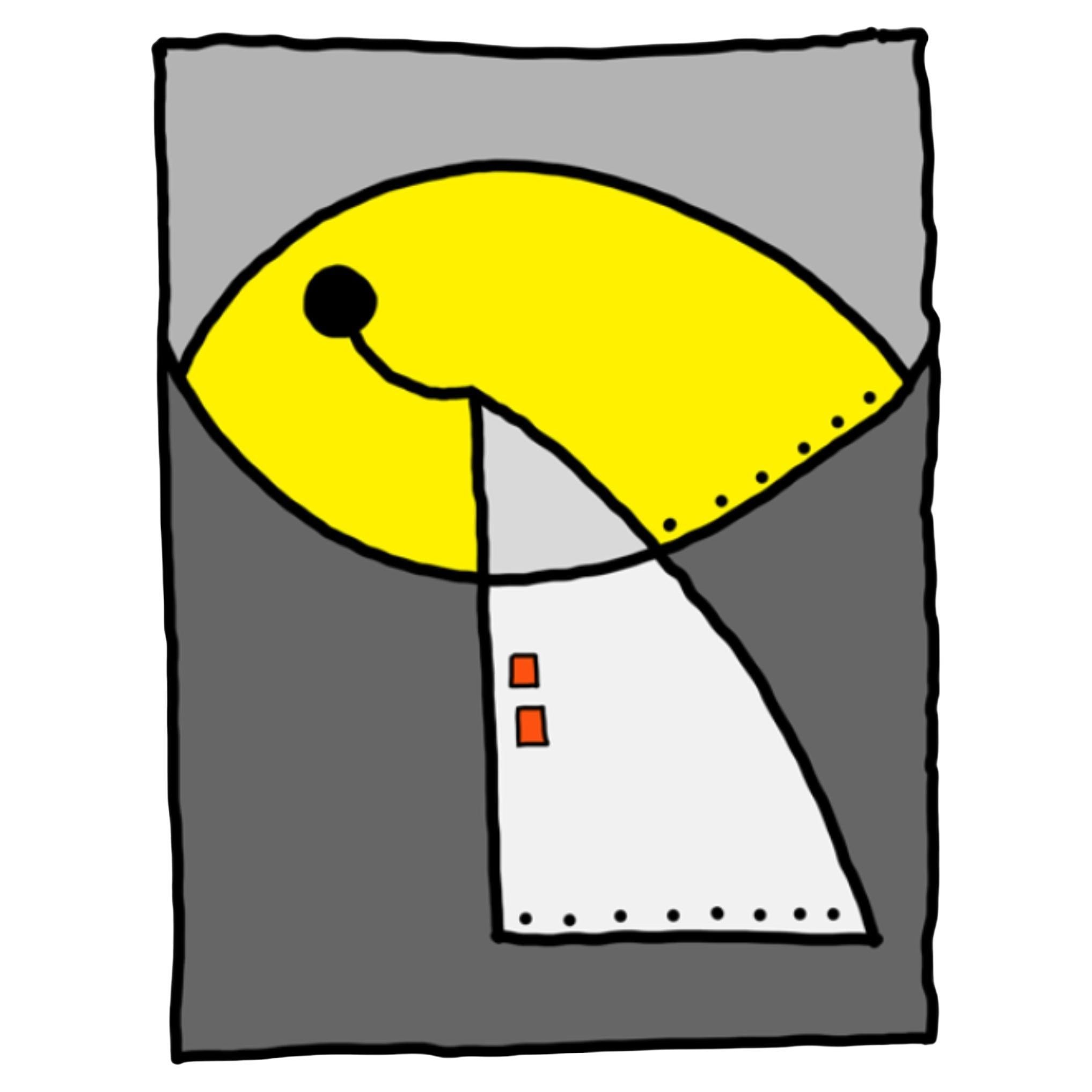 Jorge Blanco (geboren 1945) Amerikaner, Mischtechnik "Equilibrium"