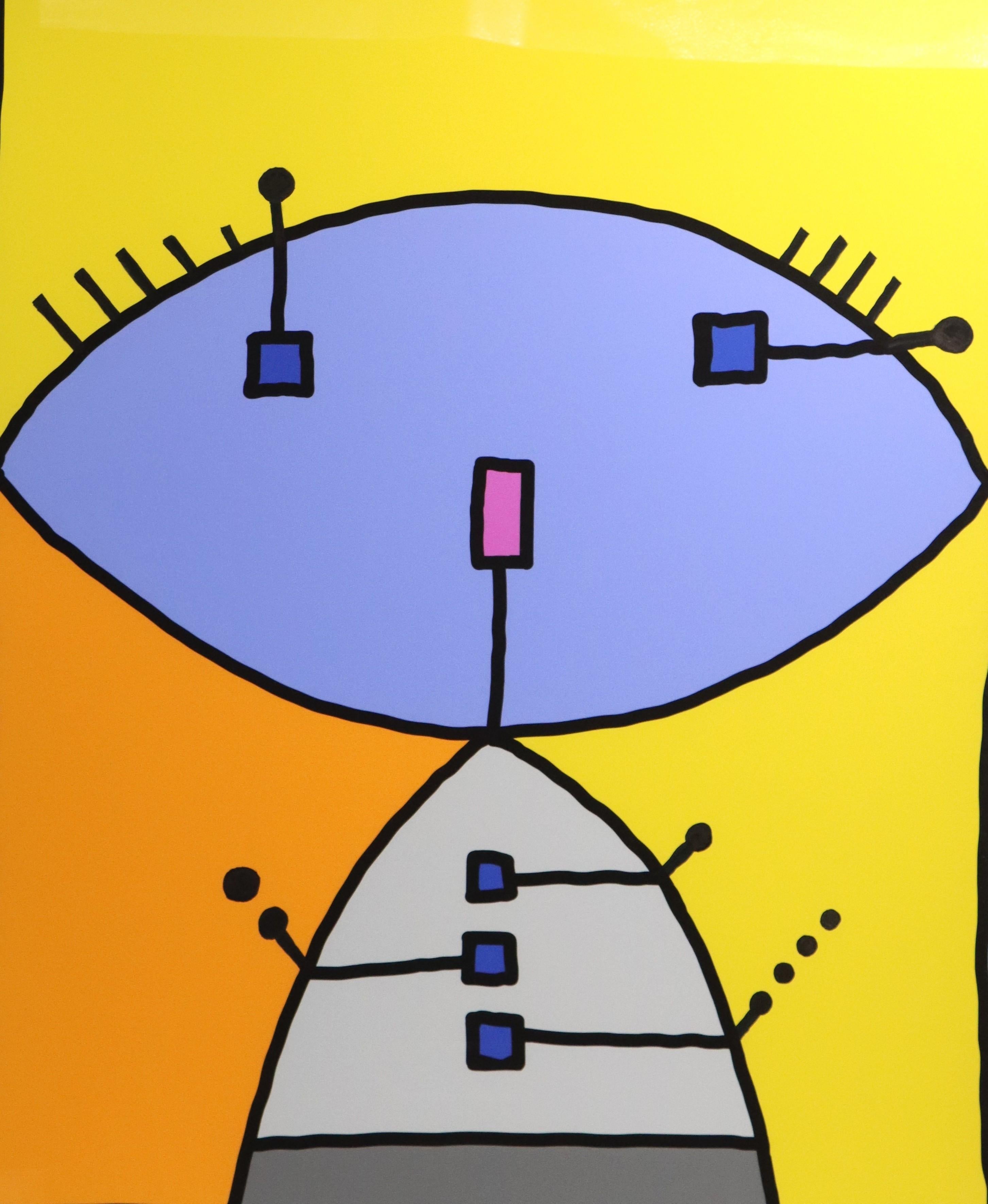 Jorge Blanco (geboren 1945) Amerikaner, Mischtechnik 