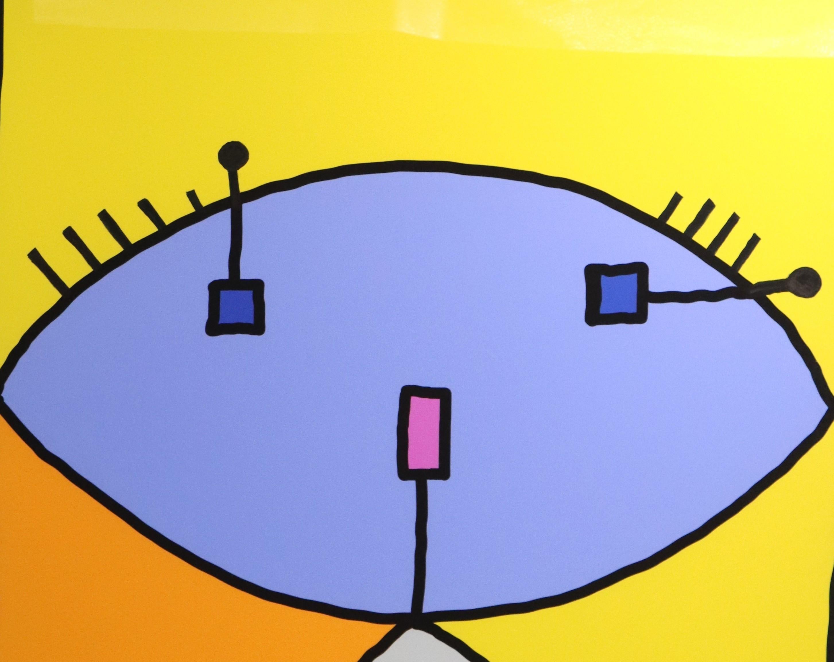 Jorge Blanco (geboren 1945) Amerikaner, Mischtechnik 