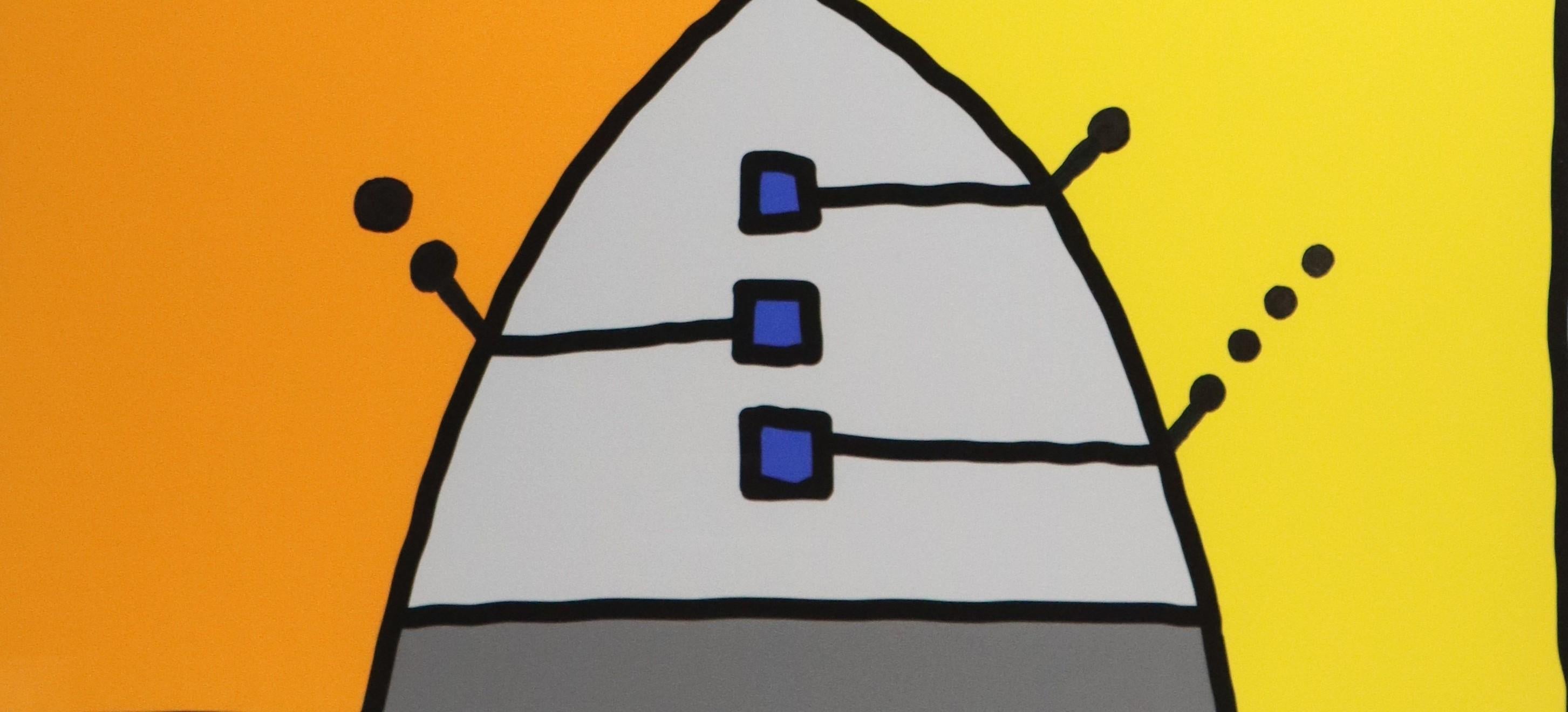 Jorge Blanco (geboren 1945) Amerikaner, Mischtechnik 