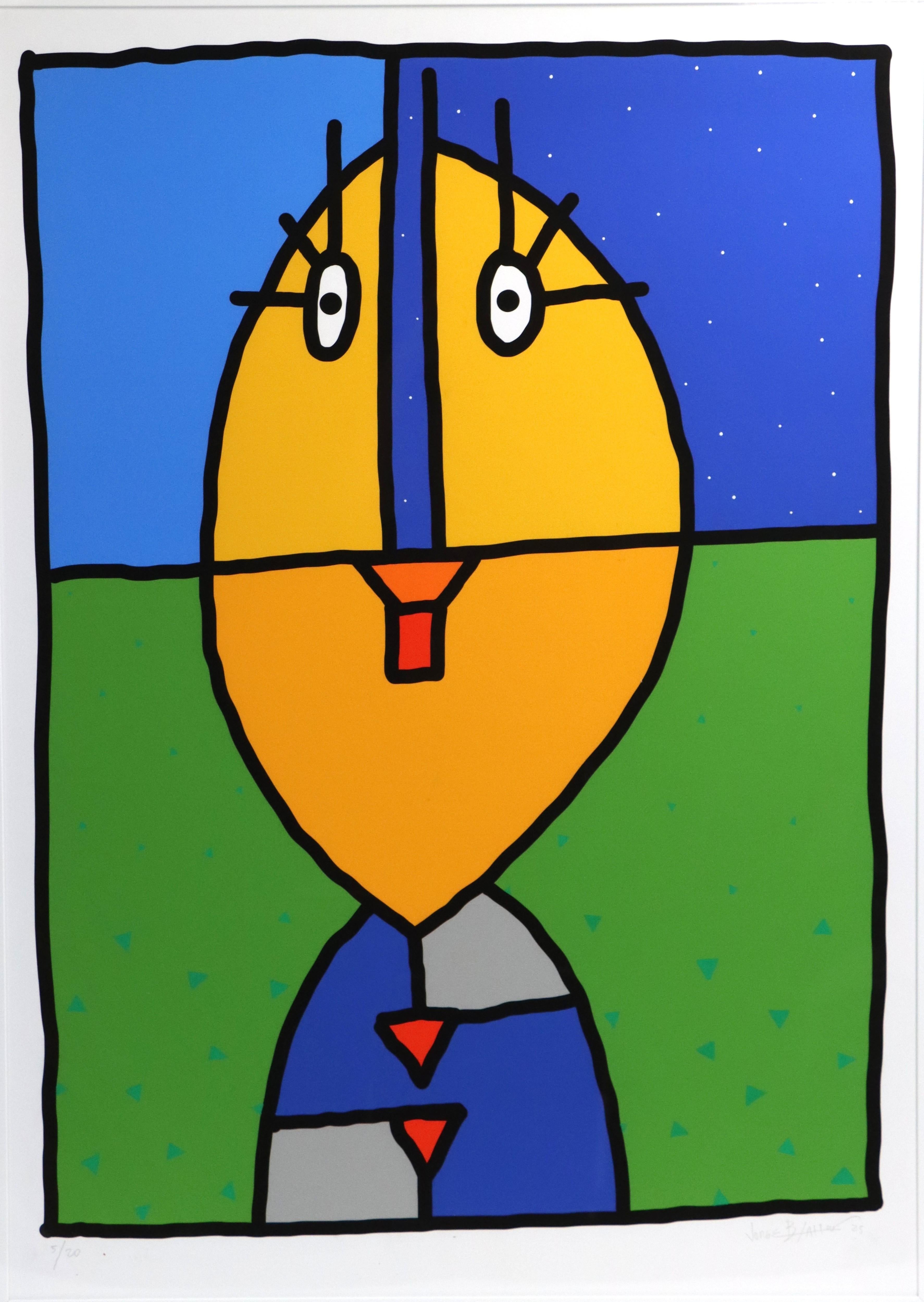 Jorge Blanco (geb. 1945) Amerikaner, Mischtechnik 