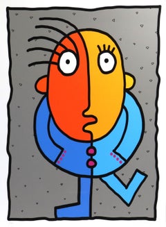 Jorge Blanco (Born 1945) American, Mixed Media "OMG"