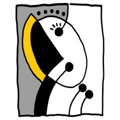 Jorge Blanco (Born 1945) American, Mixed Media "The Lady"