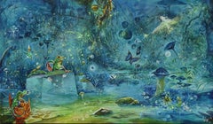 la vida es sueño, Pintura, Acrílico sobre lienzo