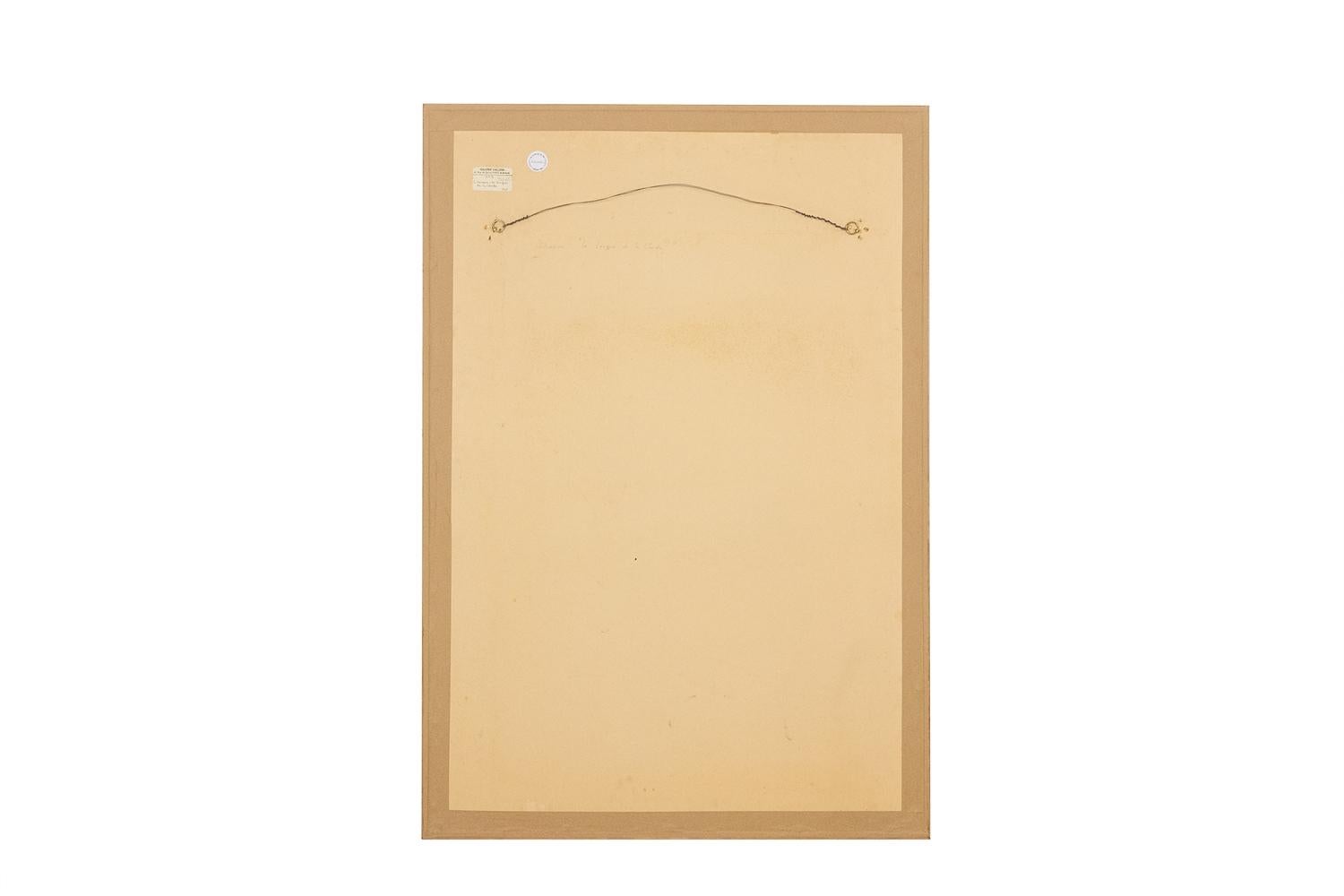 Jorge CAMACHO, unterzeichnet. 

Mischtechnik auf Papier mit dem Titel 