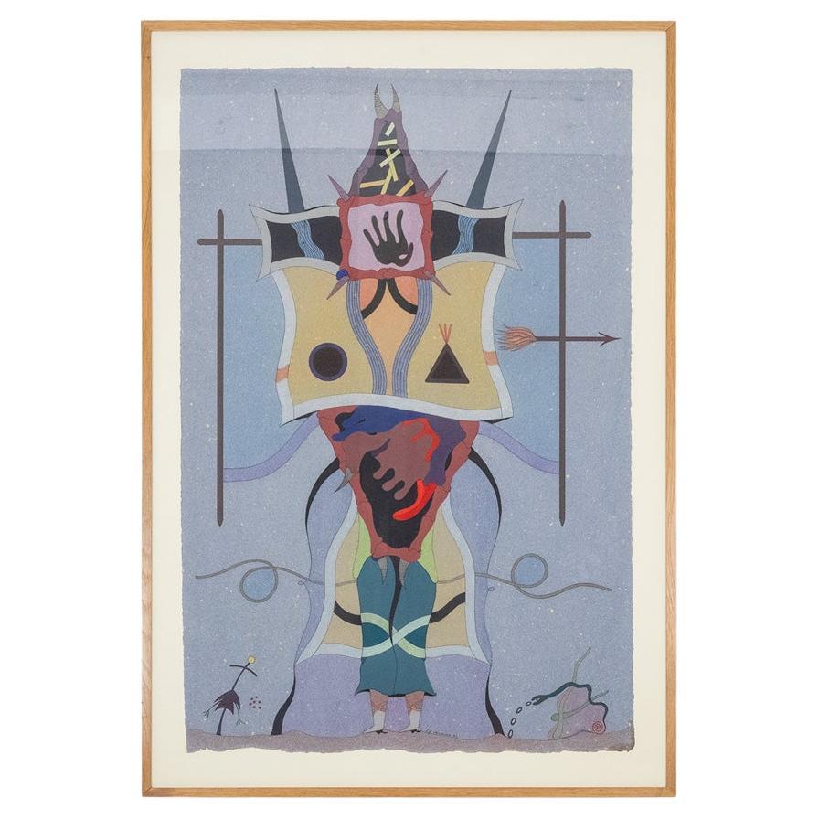 Jorge Camacho. Werk La langue de la Corde. Jahr 1992. im Angebot