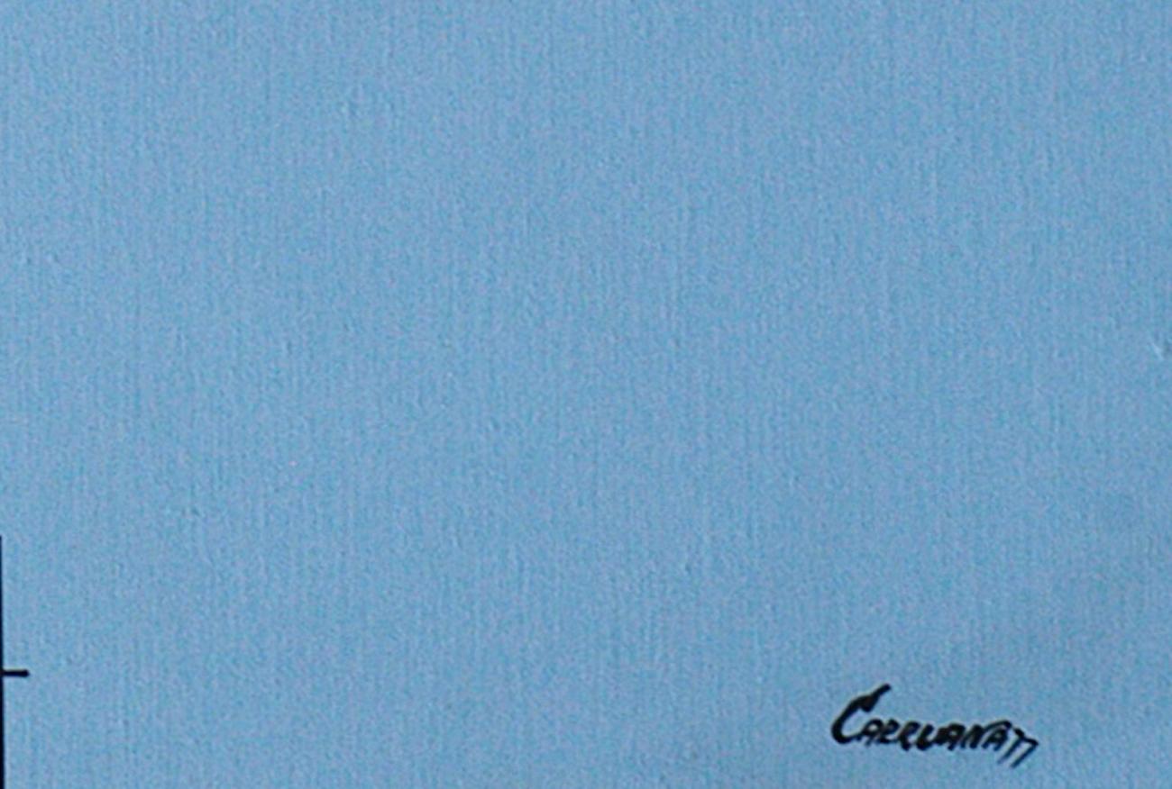 Mujer/Puertas - Acrílico sobre lienzo por J. Carruana - - Painting de Jorge Carruana